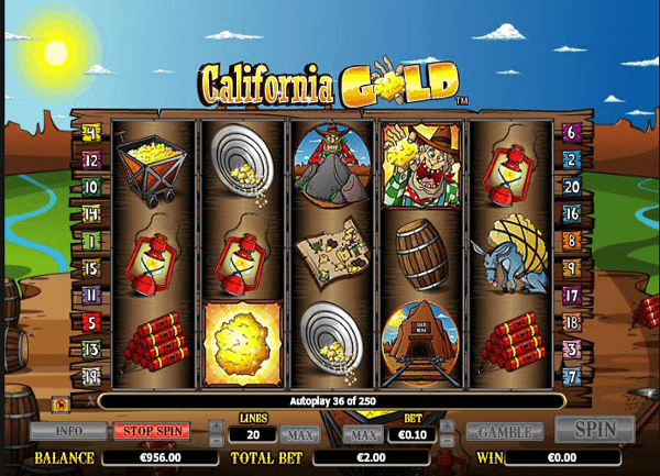 California gold slots