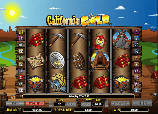 California gold slots