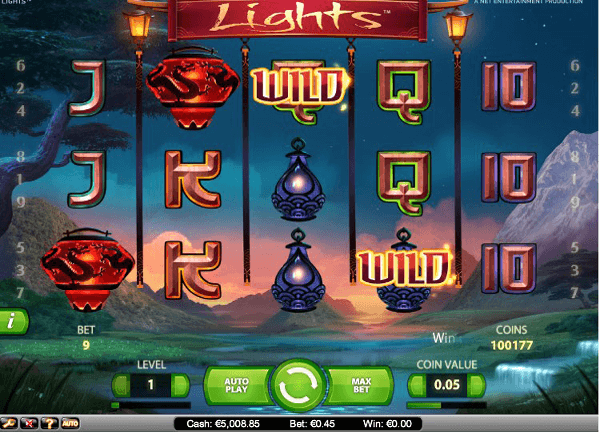 Lights slot free