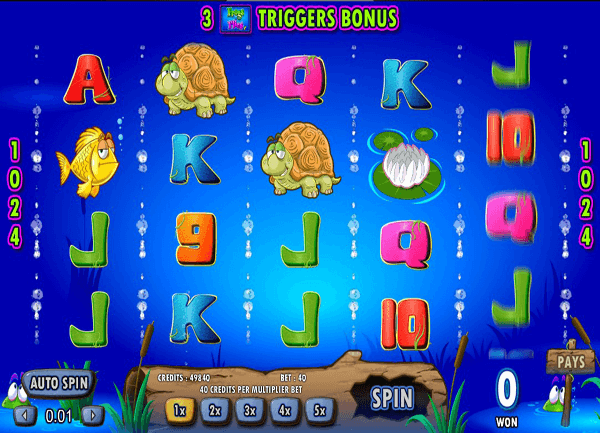 Frogs and flies slots