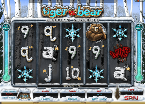 Tiger vs Bear Slots Machine Free Slots