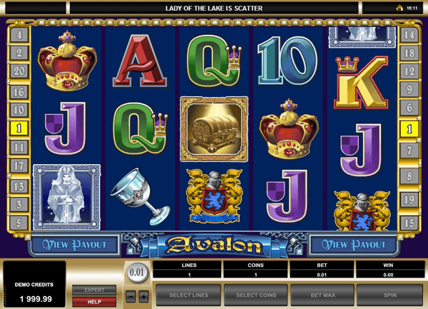 Avalon video slots free