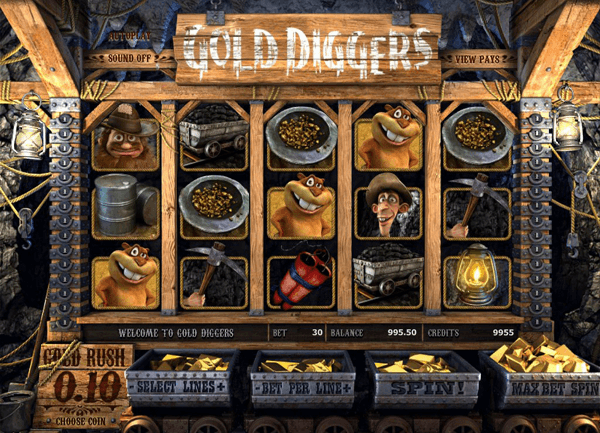 Gold mine free slot game