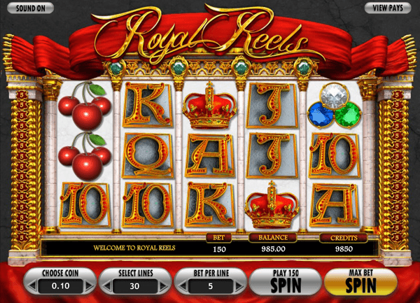 Royal Reels Slot Machine For Sale