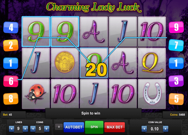 Spiele Charming Lady Luck - Video Slots Online Spiele Charming Lady Luck - Video Slots Online