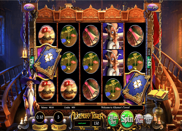 Alkemor’s Tower  Slot Machine