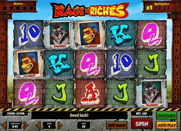 rage to riches rage to riches