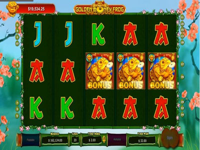 Asian frog or toad slot machines for sale