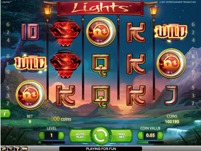 Lights slot free