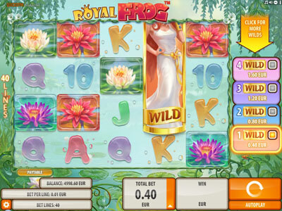 Royal Frog Slots Machine