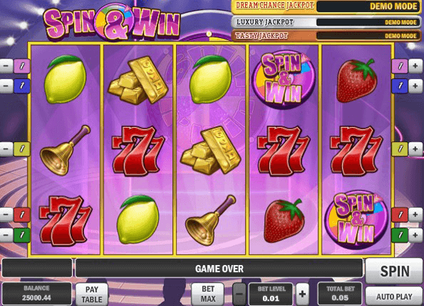 Spin and win  Slot Machine