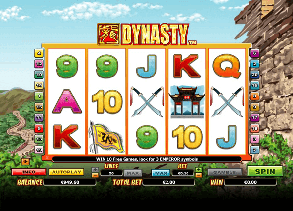 Dynasty Slot Machine