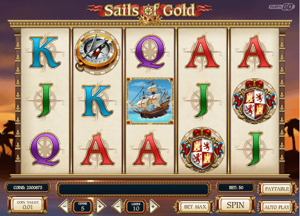 Sails of Gold  Slot Game