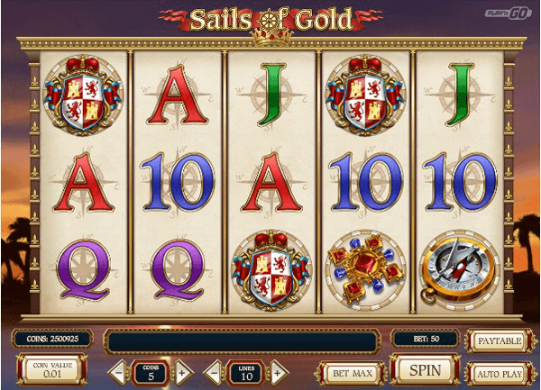 Sails of Gold  Slot Machine