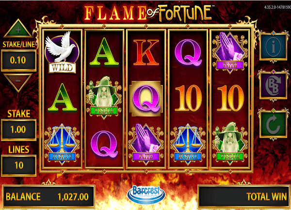 Flame of Fortune  Slot Game