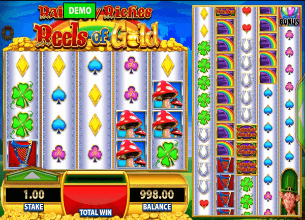 Rainbow Riches Reels of Gold Slot Game