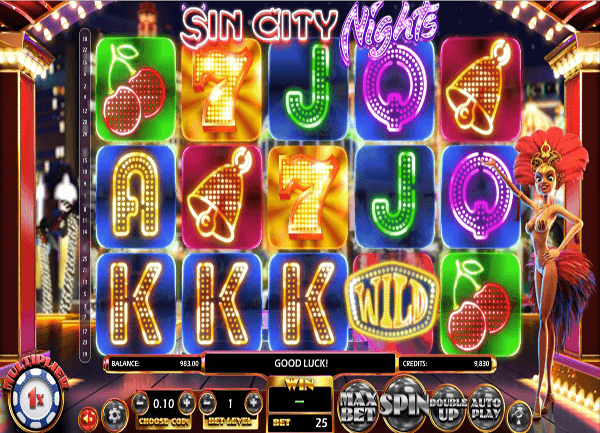 Sin City Nights  Slot Machine