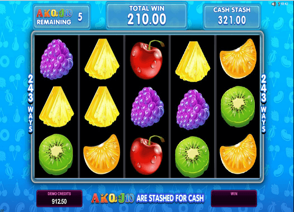 Fruit vs Candy  Slot Game
