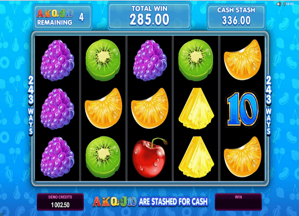 Fruit vs Candy  Slot Machine
