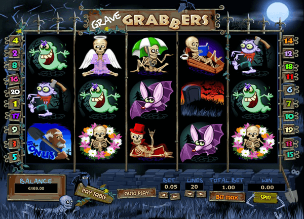 Grave Grabbers  Slot Game