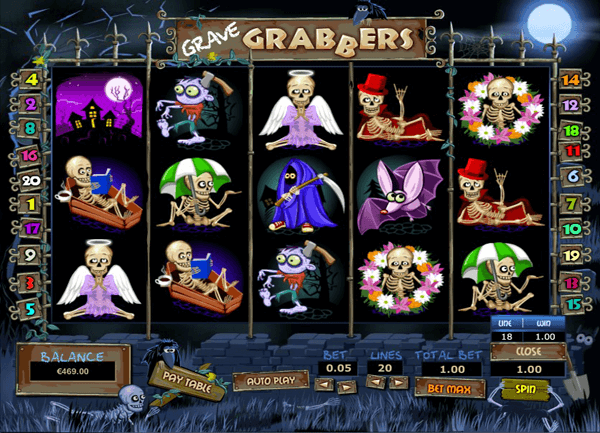 Grave Grabbers  Slot Machine