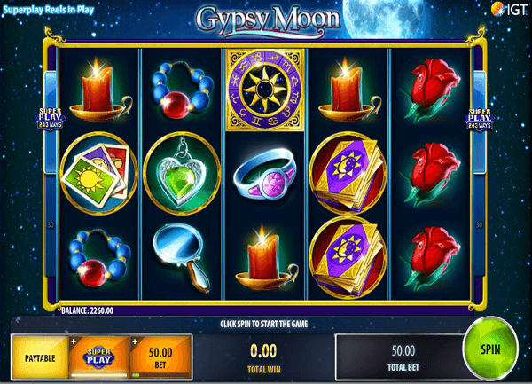 Gypsy Moon Slot Game