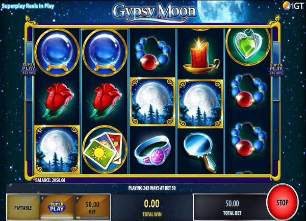 Gypsy Moon Slot Machine