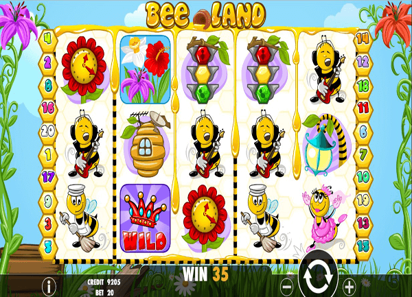 Bee Land  Slot Machine