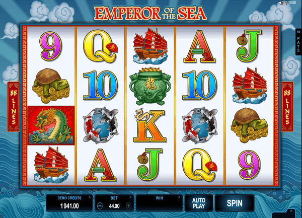 Emperor of the Sea Slot Machine