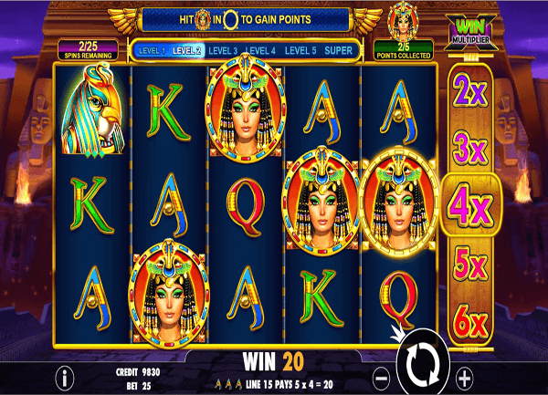 Queen of Gold  Slot Game