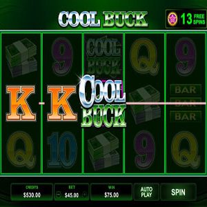 Cool Buck 5 Reel slot machine