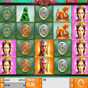 Sakura Fortune slot machine